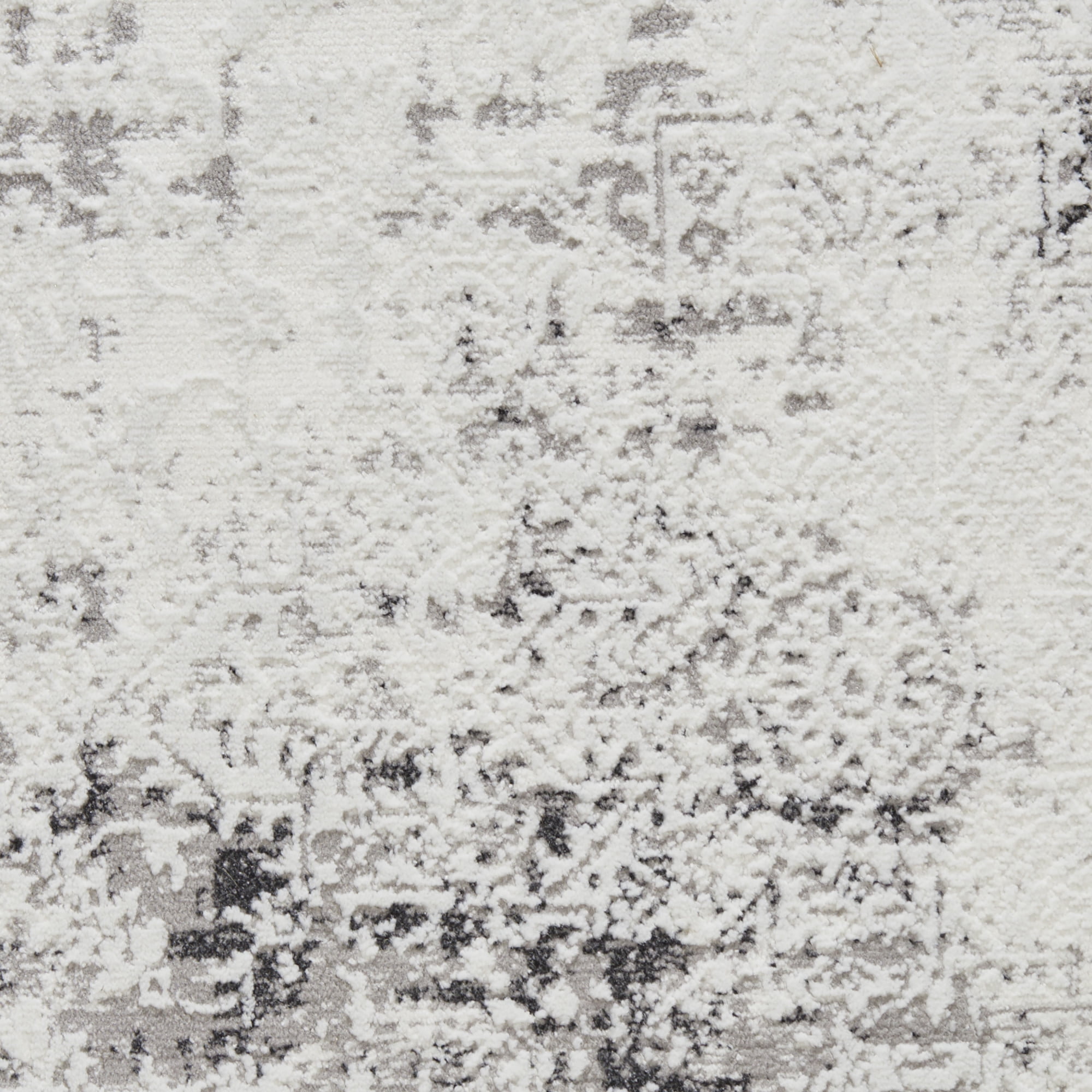 Loomaknoti Aysal Athna 3' x 5' Ivory Distressed Polypropylen Indoor Accent Rug
