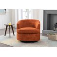 thumbnail image 2 of Luccalily Swivel Barrel Chair, Comfy Round Accent Sofa Chair for Living Room, 360 Degree Swivel Barrel Club Chair, Leisure Arm Chair for Nursery, Hotel, Bedroom, Office, Lounge, 2 of 12