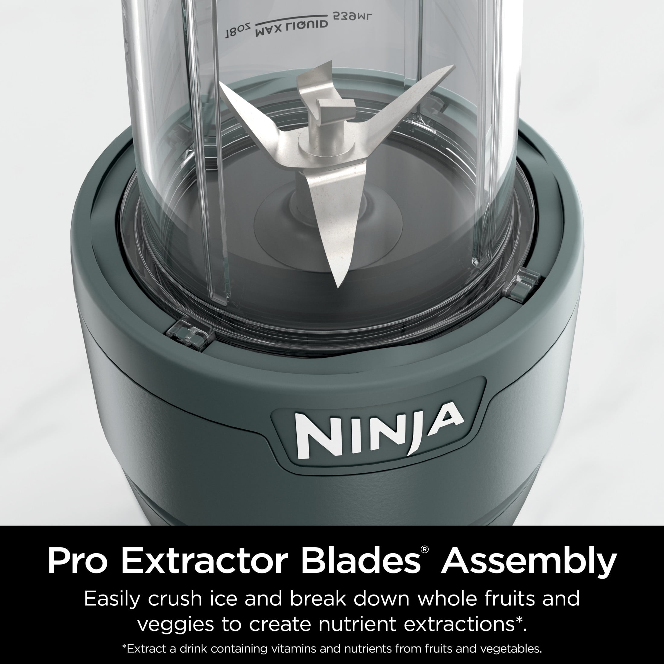 Ninja Nutri-Blender 20-Oz Personal Blender, (2) 20-Oz Dishwasher