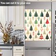 thumbnail image 4 of Dailycode Dishwasher Magnet Cover Magnetic Fridge Door Cover Home Kitchen Decor, Beautiful Christmas Trees, 23"x 26", 4 of 6