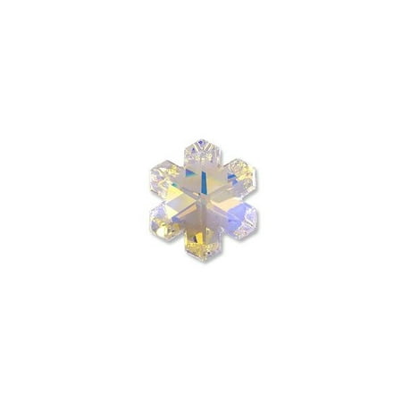 6704 Snowflake Pendant - Swarovski Snowflake Pendant 6704 30mm Crystal AB - Christmas Holiday