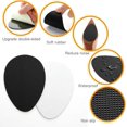 thumbnail image 3 of Non Slip Shoe Pads，Anti Slip Shoe Pads for High Heels, Noise Reduction Non-Skid Sole Protector Bottom of Shoe Grips (4 Black), 3 of 6