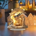thumbnail image 4 of 2D Nativity Figurine - Resin Hand Painted Christmas Nativity Scene Statue, Christmas Statue Gift Collection for Home Decor Artwork 8 Inch, 4 of 6