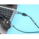 thumbnail image 3 of Adaptador Auxiliar Manhattan 3.5 mm 2 a 1 con 2 Plugs Macho a 1 Hembra, 3 of 6