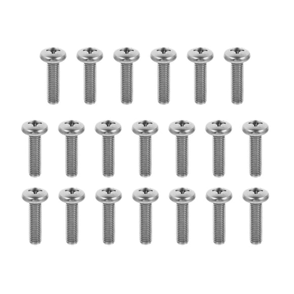 LOVEVER 20 Pcs M8 Screw Corrosion Resistant Screws TV Wall Mount