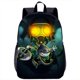 thumbnail image 3 of Rayman Legends-mochila escolar con estampado 3D de dibujos animados para niñas y niños, bolsa para portátil de viaje para adolescentes, mochila escolar de 17 pulgadas, temporada escolar, 3 of 4