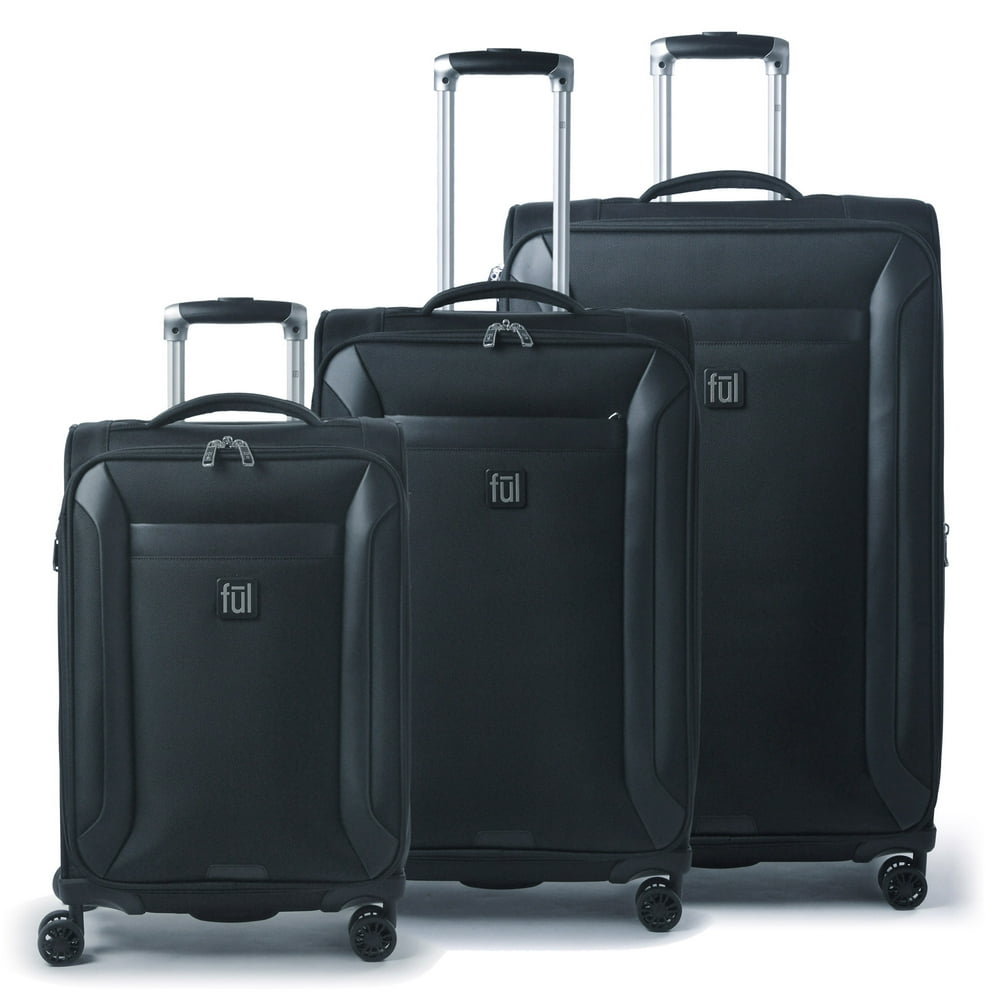 ful FUL Heritage Classic SoftSided 3 Piece Soft sided Luggage Set