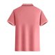 thumbnail image 5 of Camisa Hawaiana para Hombres Casual Delgado Cuello de Vuelta Color Sólido Manga Corta, Camiseta Blusa para el Verano, 5 of 7