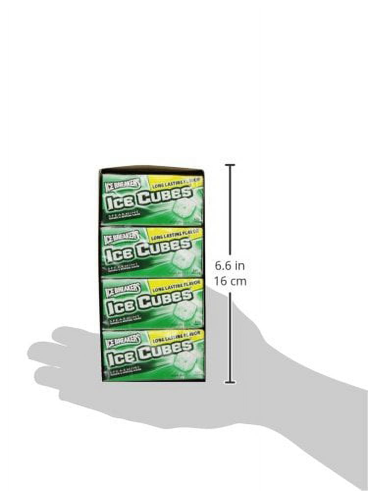 Ice Breakers Ice Cube Spearmint Gum 8 packs (10 ct per pack)