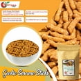 thumbnail image 4 of NY SPICE SHOP Garlic Sesame Sticks - 3 Pound - Sesame Snack Sticks - Mouthwatering Snacks Blend, 4 of 7