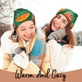 Disketp Merry Christmas 2025 Winter Beanie for Men Women Beanie Knit