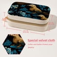 thumbnail image 5 of Platypus Velvet Portable Jewelry Box with Removable Compartment - Stylish Gift, Display Case, and Decorative Box, 5 of 7