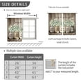 thumbnail image 4 of Outside The Window Window Curtain Butterfly Flower Landscape, Wake Up Vines Climb Over The Window Frame Sun Rays Beautiful Natural Landscape Curtain, Room Living Room Blackout Curtain 2 Pieces 84x84in, 4 of 5
