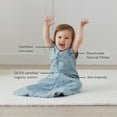 thumbnail image 5 of ergoPouch 0.2 Tog Jersey Sleeping Bag - Organic Cotton Baby Sleeping Bag, Made of Soft & Breathable Material for Peaceful Night's Sleep – Baby Wearable Blanket (Dragonflies, 8-24 months), 5 of 5