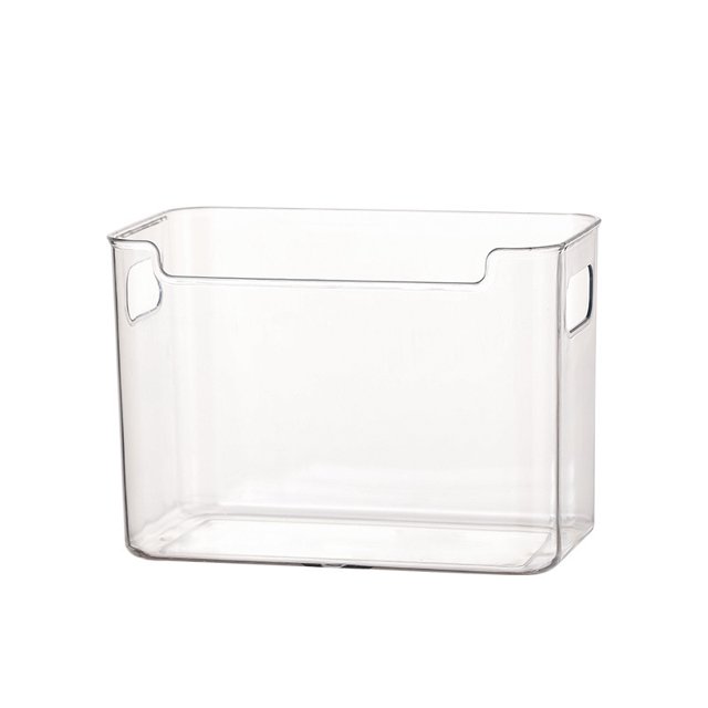 Caja de almacenamiento de puerta lateral de refrigerador, cajón para verduras de grado alimenticio, caja de almacenamiento de clasificación doméstica, artefacto transparente para almacenar