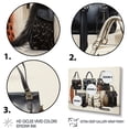 thumbnail image 3 of Designart "Envy-Worthy Minimalism in Designer Bags II" Fashion Art Living Room Set, 3 of 5