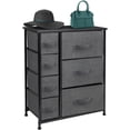 thumbnail image 2 of Sorbus 7-Drawer Chest Dresser for Adults and Children's Rooms, Wood Top, Fabric Drawers - Black, 2 of 3