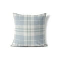 thumbnail image 2 of Tartan Block Blue Throw Pillow, 2 of 4