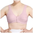 thumbnail image 5 of Fsqjgq Bras for Women Underwear Tube Tops with Built In Bra Workout Strapless Bras Lift Bra for Saggy Plus Size Bra Mother Underwear Front Button Bra Seamless Push Up Vest Bra Push Up Bra Sea, 5 of 5