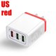 thumbnail image 5 of Cargador rápido de pared 3 USB multipuerto 5V / 9V / 12V Cargador inteligente para teléfono de viaje 3 puertos Enchufe de EE. UU. Inevent DZ5231-03B, 5 of 5