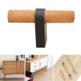 thumbnail image 4 of 2x Manijas de Maciza Muebles Armario Puerta de pequeña sala Manijas Minimalistas Modernas Cajón Perillas de Tocador Muebles tirarere mayimx Tirador de cajón de madera, 4 of 7