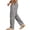 A441 Dark Gray, variant on Men's Casual Linen Pants Elastic Waist Drawstring Lightweight Relaxed Fit Trousers Summer Beach Yoga Lounge Pants with Pockets Comfortable Daily Wear