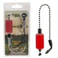 thumbnail image 1 of Alarma de pesca Bobina de metal Swingers sin luz para pesca con caña (rojo), 1 of 3