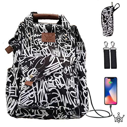 Stylish Hiphop Diaper Bag Backpack for 