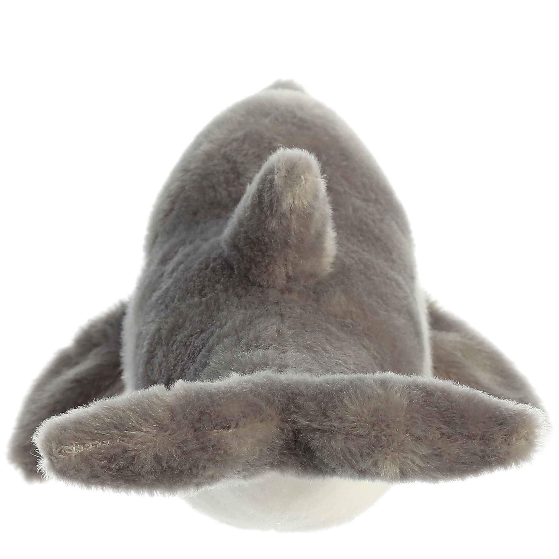 TheMogan Grey Dolphin Whale Cute Sea Ocean Soft Plush Stuffed Animal Toy 15" 