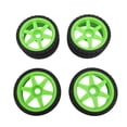 thumbnail image 2 of 4pcs 17mm RC Rally Car Tires, Plastic Rally Racing Tires Wheel Rims for 1/7 1/8 RC Car, 2 of 7