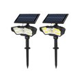 thumbnail image 2 of Bewildely Lámparas de Control remoto de luz LED Solar, luz solar de movimiento al aire libre, Sensor inteligente, resistente al agua, linterna de jardín Iluminación y accesorios 128 LED Bewildely HA009847-01B, 2 of 6
