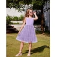 thumbnail image 6 of Arshiner Easter Dress Girls Party Wedding Fancy Toddler Summer Princess Tulle Twirly Sparkly Sundress, 6 of 6