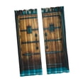 thumbnail image 1 of veasfak Blackout Window Curtain Drape Sliding Door Curtain Rural architecture Rural Barn XXL, 1 of 9