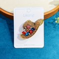 thumbnail image 2 of QJUHUNG Elegant Vintage Rhinestone Brooch Pin - Versatile And Chic Accessory For All Occasions, 2 of 7