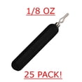 thumbnail image 3 of Reaction Tackle- Lead Drop Shot Weights - dropshot sinkers, 1/8 oz - Black, 3 of 7