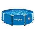 thumbnail image 5 of Funsicle 36” SureStep Pool Ladder with 10' x 30" QuickSet Inflatable Pool, 5 of 12