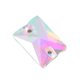 thumbnail image 5 of Square Sew on Stone Crystal Clear AB Color Garment Sewing Glass Beads Flatback 2 Holes Dress Making 10x14mm, 5 of 5