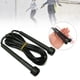 thumbnail image 2 of Plástico negro 2.7m Mango ajustable Velocidad de salto Saltar la cuerda Boxeo Ejercicio Ejercicio Fi Abanopi Saltar la cuerda, 2 of 7