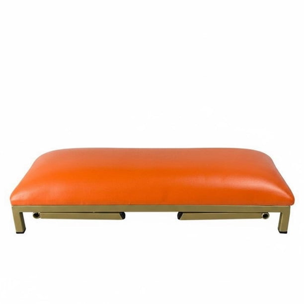 Almohada de manicura Reposamanos individual naranja