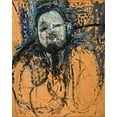 thumbnail image 2 of Modigliani, Amedeo 15x18 White Modern Wood Framed Museum Art Print Titled - Portrait of Diego Rivera, 1916, 2 of 4
