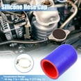 thumbnail image 2 of Unique Bargains 1 Set 35mm 1.38" ID Car Silicone Coolant Cap Intake Vacuum Hose End Plug Car Coolant Heater Blue, 2 of 6