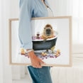 thumbnail image 5 of Happy Cappy Bath - Painting Unframed Wall Art Print 30 x 40 inches, 5 of 7