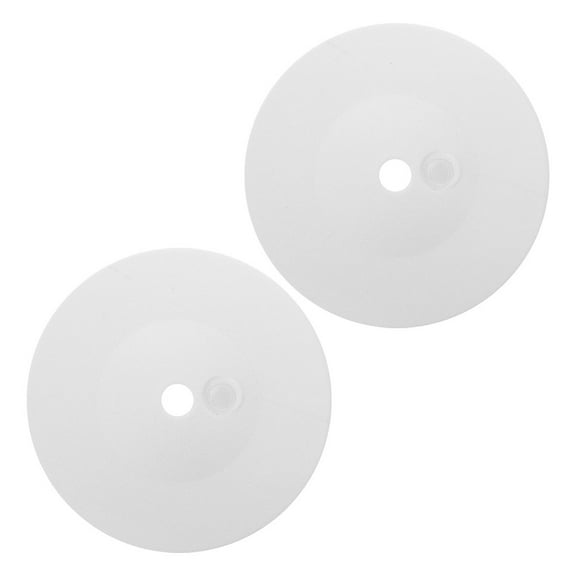OUNONA 2Pcs White Plastic Balloon Arch Base Water Filling Weight for Party Display
