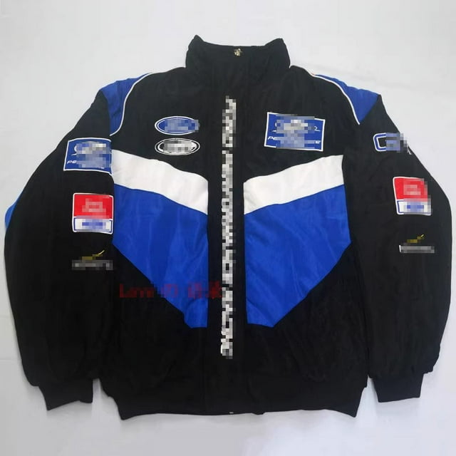 F1 Racing Suit Personality Style Ins Cool Style Full Embroidery Casual Long-Sleeved Cotton Coat A289