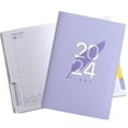 thumbnail image 1 of Libro/Planificador de citas 2024 - Libro/Planificador de citas semanal 2024, Planificador diario 2024, Tapa blanda flexible, 1 of 6