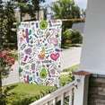 thumbnail image 5 of Easygdp Fun Animal with Unicorn Garden Flag Yard Flag Welcome Flag, Double-Sided, Weather Resistant for Outdoor Decor - 28"x40", 5 of 9
