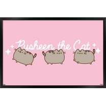 Pusheen - Pusheen The Cat Wall Poster, 14.725" x 22.375" Framed
