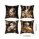 thumbnail image 3 of Paquete de 4 fundas de almohada con adorables animales | Fundas de cojín para sofá con bordado flocado | Fundas decorativas multicolores de 45 x 45 cm para el hogar, la cama, el sofá y la decoración, 3 of 6