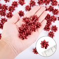 thumbnail image 2 of [ Pequeños moños para regalo Iceyyyy 200 unidades rojo metálico 2.5 cm ], 2 of 6