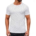 thumbnail image 1 of Tops para hombre, blusas y camisas de cuello redondo y manga corta para hombre, blusas deportivas informales estampadas de cuello redondo vintage de manga corta para hombre y mujer, camisetas para muj, 1 of 8